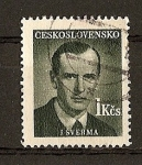 Stamps Czechoslovakia -  Homenaje a Escritores Nacionales.