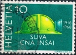 Stamps Switzerland -  CINCUENTENARIO DE LA CAJA NACIONAL DE SEGUROS DE ACCIDENTES. Y&T Nº 811