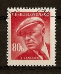 Stamps : Europe : Czechoslovakia :  Homenaje a Escritores Nacionales.