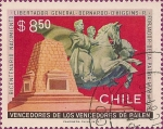 Stamps : America : Chile :  Bicentenario Nacimiento Libertador Gral. Bernardo O