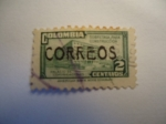 Stamps Colombia -  Palacio de Comunicaciones-(Sobretasa para Construcción)