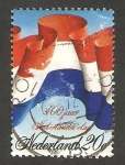 Stamps Netherlands -  963 - 400 Anivº de la Bandera de Holanda