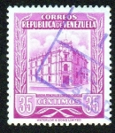 Stamps Venezuela -  Oficina principal de correos-Caracas