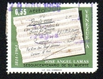 Stamps Venezuela -  Sesquicentenario de la muerte de José Ángel Lamas
