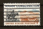 Stamps United States -  Conservacion de los pastos.