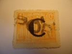 Stamps Colombia -  Palacio de Comunicaciones-Sobretasa para la Construcción.