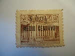 Stamps Colombia -  PALACIO DE COMUNICACIONES - Edificio de Correos y Telégrafos - Sobre Tasa