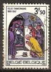Stamps : Europe : Belgium :  Navidad. Adoración de los Magos. 
