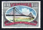 Stamps : America : Venezuela :  Inauguración Puente de Angostura sobre el río Orinoco
