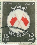 Sellos de Asia - Emiratos rabes Unidos -  Banderas