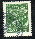 Stamps Yugoslavia -  Demoskratka Federativna Jugoslavija