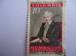 Stamps Colombia -  Humboldt -Centenario 1769-1859