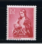 Stamps Spain -  Edifil  1132  Año Mariano.  