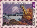 Stamps : America : Cuba :  El Cosmos del Futuro II. "En el Umbral" por A. Sokolov.