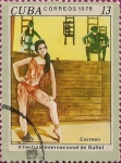 Stamps : America : Cuba :  V Festival Internacional de Ballet. Carmen.