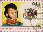 Stamps : America : Cuba :  Historia Latinoamericana. Chile, Bernardo O