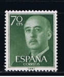 Sellos de Europa - Espa�a -  Edifil  1151  General Franco.  