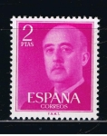 Stamps Spain -  Edifil  1158  General Franco.  