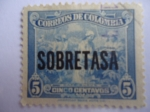 Stamps Colombia -  recolección de Café - Café suave - 