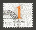 Sellos de Europa - Holanda -  2710 - Cifra