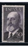Stamps Spain -  Edifil  1165  Fortuny y Torres Quevedo.  