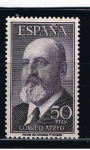 Sellos de Europa - Espaa -  Edifil  1165  Fortuny y Torres Quevedo.  