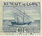 Stamps Kuwait -  Barco