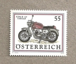 Stamps Austria -  Motocicleta KTM modelo Tarzán