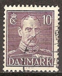 Sellos de Europa - Dinamarca -  El rey Christian X.