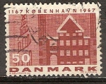 Stamps Denmark -  800a Aniv de Copenhague.