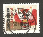 Stamps Netherlands -  2863 - Navidad, ángel con unas velas