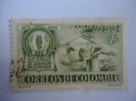Stamps America - Colombia -  Caja de Crédito Agrário (1931-1956) 25 años al servicio de la Patria.
