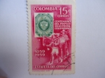 Sellos del Mundo : America : Colombia : Centenario del primer sello Postal Colombiano.1859-1959(Estafeta del Correo)