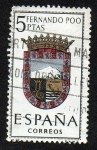 Stamps : Europe : Spain :  Escudos de las provincias españolas - Fernando Poo