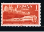 Stamps Spain -  Edifil  1235  XVII Congreso Internacional de Ferrocarriles.  