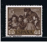 Stamps Spain -  Edifil  1238  Diego Velázquez. Día del Sello.  