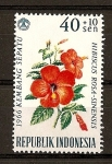Stamps Indonesia -  Sobretasa para Beneficencia.