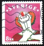 Stamps Sweden -  Charlie Rivel