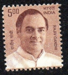 Stamps India -  Rajiv Ghandi
