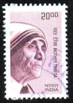 Stamps India -  Madre Teresa de Calcuta