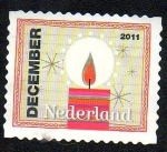 Stamps Netherlands -  Navidad - Vela