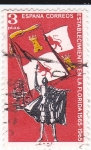 Stamps Spain -  IV centenario de l a fundación de San Agustín de Florida    (E))