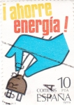 Stamps Spain -  ¡Ahorre energía !       (E)