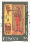 Stamps Spain -  Sota de Bastos-Museo de naipes de Alava     (E)
