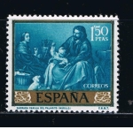 Stamps Spain -  Edifil  1276  Bartolomé Esteban Murillo. Día del Sello.  