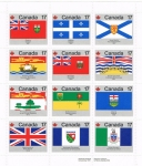 Stamps : America : Canada :  CANADA-1979 BANDERAS