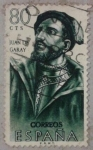 Stamps Spain -  Juan de garay. 1962