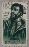 Sellos del Mundo : Europa : Espaa : Juan de garay. 1962