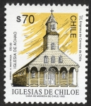 Sellos del Mundo : America : Chile : CHILE - Iglesias de Chiloé