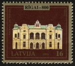 Stamps : Europe : Latvia :  LETONIA - Centro histórico de Riga